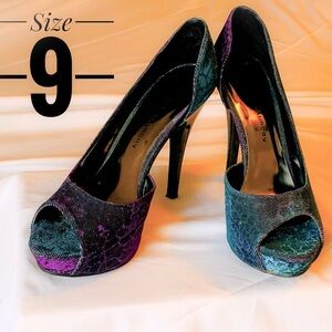 Iridescent Stiletto Heels